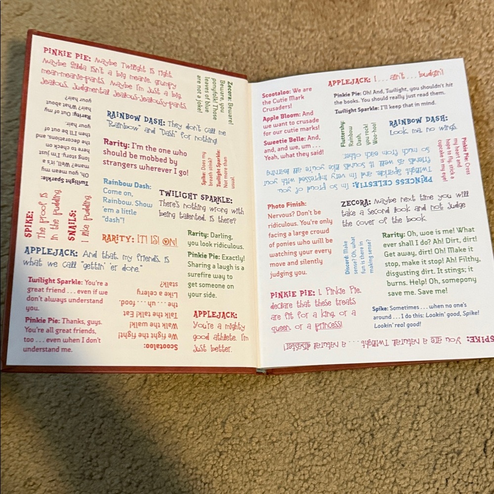 My Little Pony Decorative Book - “Elements of Harmony” Brandon T. Snider - Picture 2 of 6